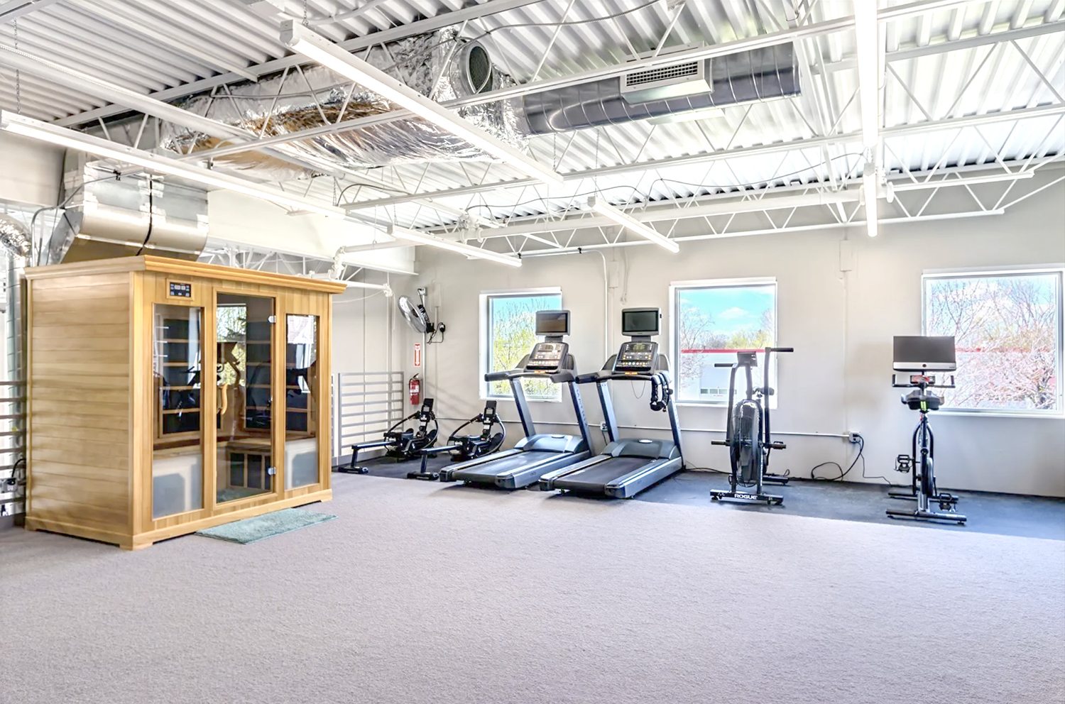 Inside the Elevate gym, view 4